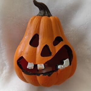 Festive Orange Pumpkin Decor